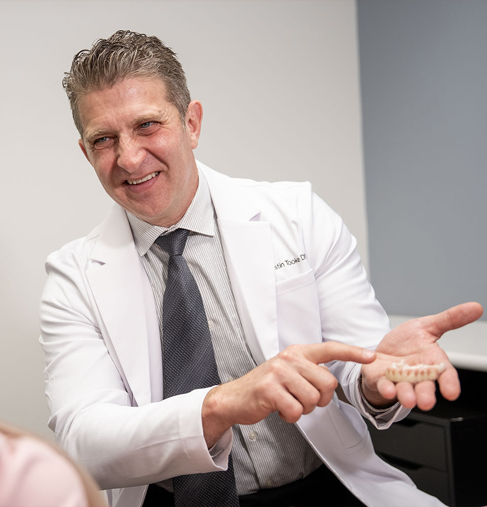 dr. took holding implant model