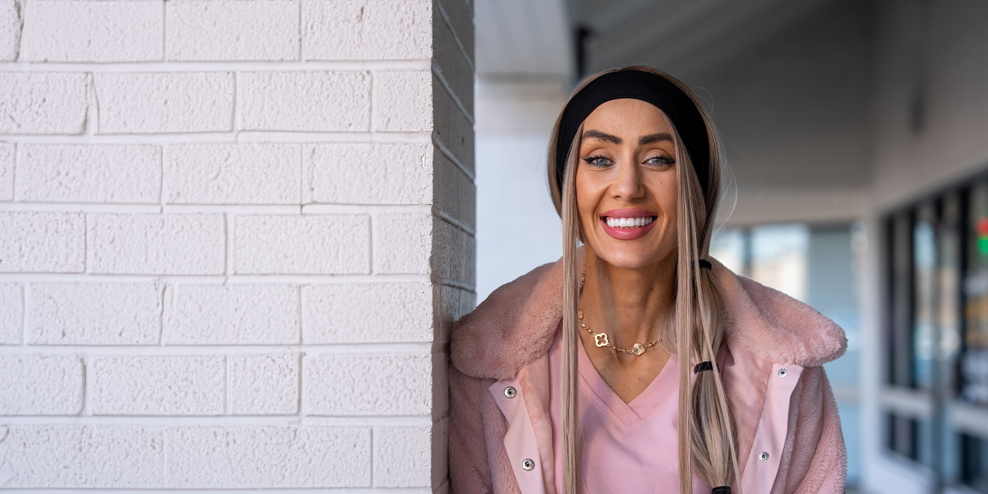 dental patient smiling